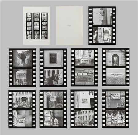 TAGLIAFERRO ALDO (1936 - 2009) - Cartella composta da n.10 fogli. Soggiorno temporale, soggiorno eterno.