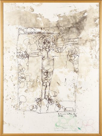 NITSCH HERMANN (n. 1938) - Senza titolo.