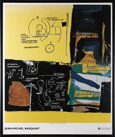 BASQUIAT JEAN-MICHEL (1960 - 1988) - Senza titolo.