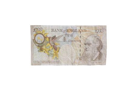  BANKSY (n. 1975) - (ATT.TO). Banksy of England 10 pounds.