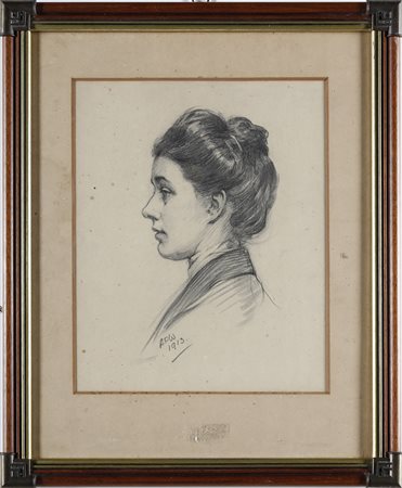 WILDT ADOLFO (1868 - 1931) - (ATT.TO). XVIII Compleanno.