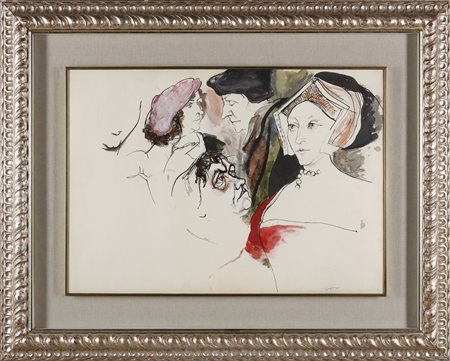 GUTTUSO RENATO (1912 - 1987) - Senza titolo.