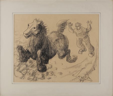 SARTORI CARLO (1921 - 2010) - Senza titolo.