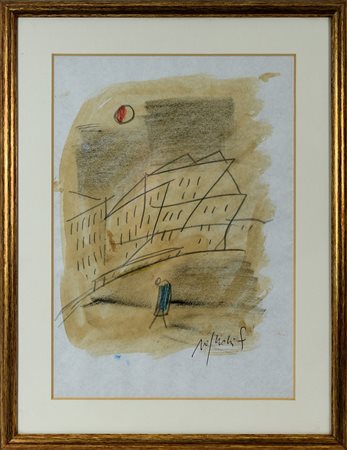 ROGNONI FRANCO (1913 - 1999) - Senza titolo.