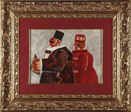 BORGHESE FRANZ (1941 - 2005) - Senza titolo.