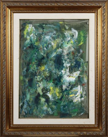 TRECCANI ERNESTO (1920 - 2009) - Siepe di montagna.