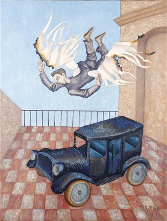 BENAGLIA ENRICO (n. 1938) - Il ritorno di Icaro.