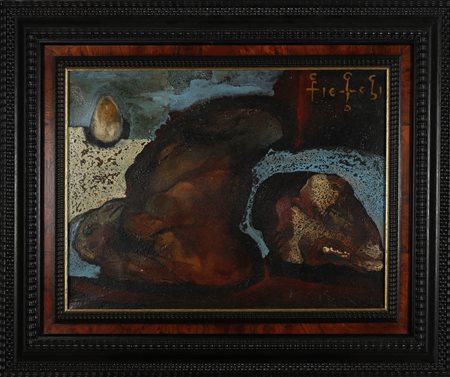 FIESCHI GIANNETTO (1921 - 2010) - Senza titolo.