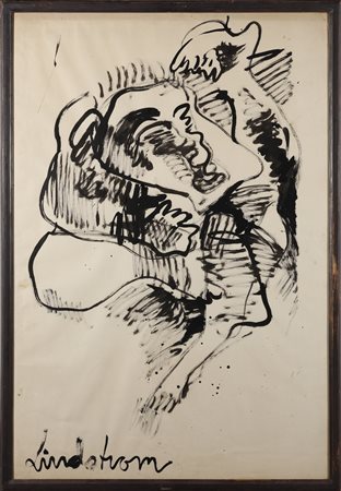 LINDSTRÖM  BENGT (1925 - 2008) - Senza titolo.
.