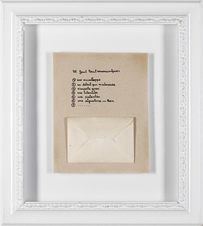 VAUTIER BEN (n. 1935) - Il faut tout communiquer.