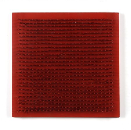 AUBERTIN BERNARD (1934 - 2015) - Tableau Clous.