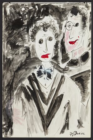 DURIEZ JEAN PIERRE (n. 1949) - Senza titolo.