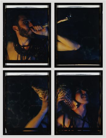 EVERGON RICHARD (n. 1946) - Lotto composto da n.4 fotografie. The beach satyris.