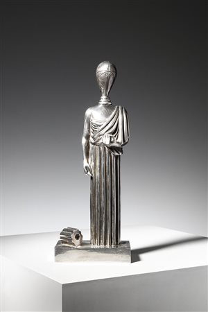 DE CHIRICO GIORGIO (1888 - 1978) - Musa con colonna spezzata.