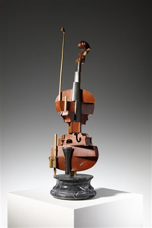 ARMAN FERNANDEZ (1928 - 2005) - Violon Spirale.