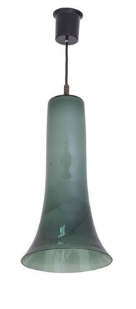 UNA LAMPADA A SOSPENSIONE, anni "60. 