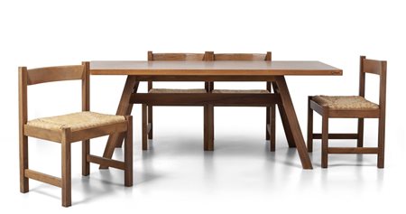 GIOVANNI MICHELUCCI <br>Un tavolo e quattro sedie 