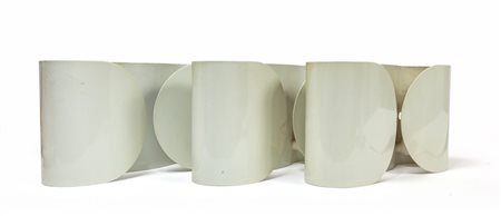 TOBIA SCARPA <br>Tre lampade a parete "Foglio" 