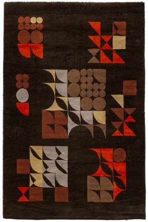 I VERGOTTINI <br>Un tappeto "Galaxia", anni "70. 