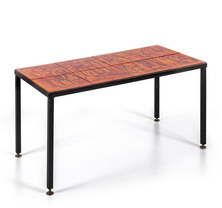 VICTOR CERRATO <br>Un tavolino, anni "70. 