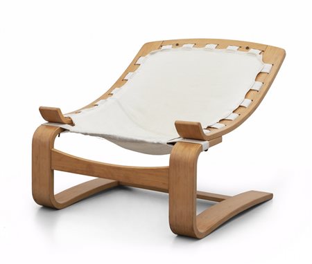 AKE FRIBYTER <br>Una poltrona "Kroken" per NELO, 