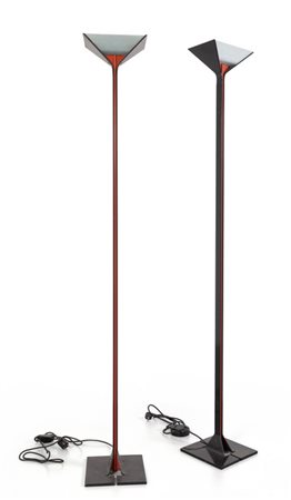 TOBIA SCARPA<br>Due lampade alogena da terra 