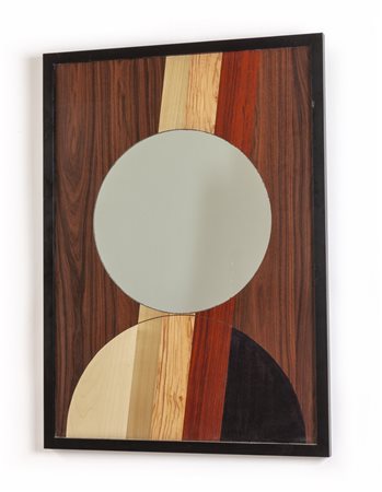 EUGENIO CARMI <br>Uno specchio da parete della 