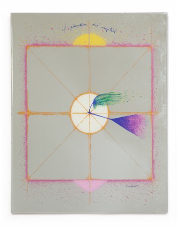 LUCIA PESCADOR<br>Uno specchio da parete "Il 