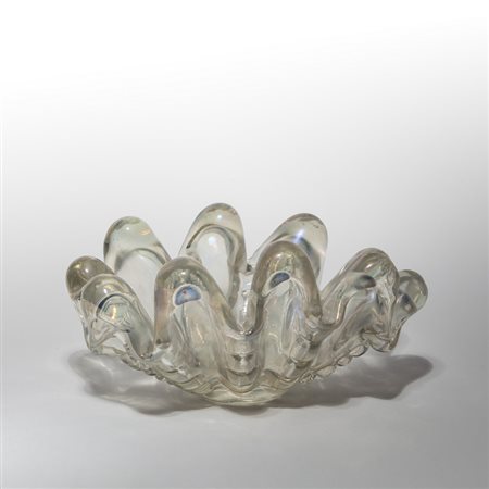 ERCOLE BAROVIER, BRAROVIER & TOSO <br>Una coppa a 