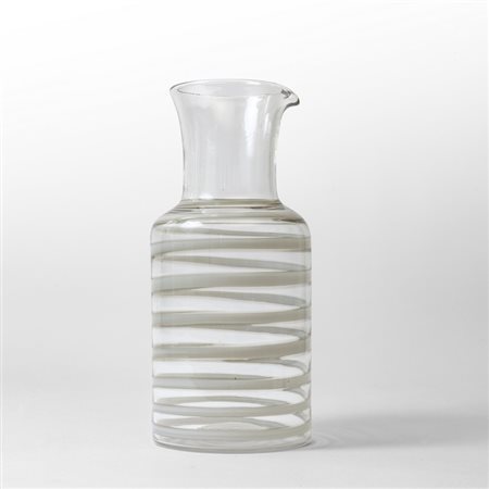 CARLO SCARPA, VENINI<br>Una caraffa in vetro 