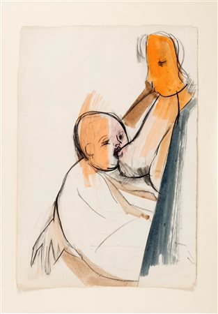 Giuseppe Ajmone, Maternità, 1958