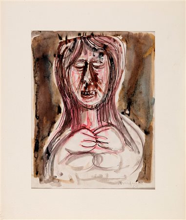 Giuseppe Migneco, Senza titolo, 1965