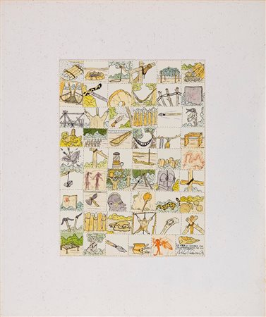 Pablo Echaurren, Ed ora ci sembra che sia appartenuto ad un altro pianeta, 1973