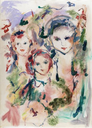 Ernesto Treccani, Volti di donna 