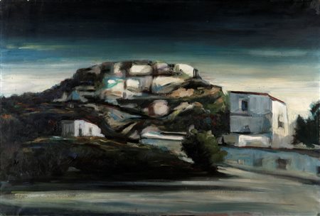 Domenico Purificato, Paesaggio di Monte San Giovanni