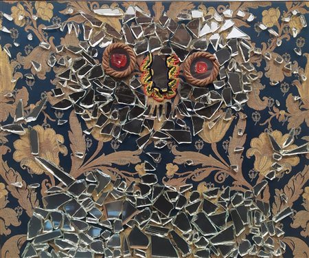 Enrico Baj, Personaggio allo specchio, 1971