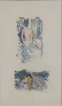 Mimmo Rotella, Senza titolo