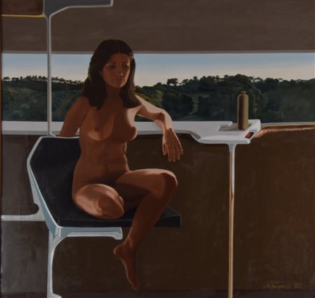 Vinicio Verzieri, Nudo di donna, 1980