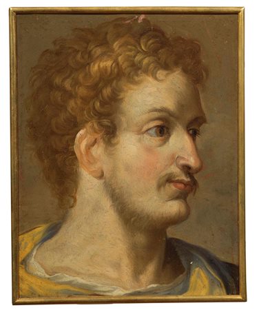 Ritratti di imperatori romani Scuola del XVII secolo sei dipinti, olio su...
