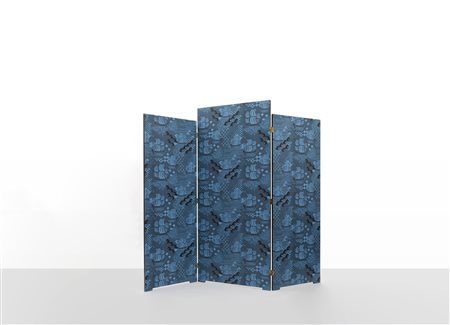 Paravento con carta da parati Nobilis