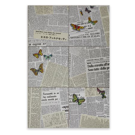 Fornasetti, pannello "Ultime Notizie"