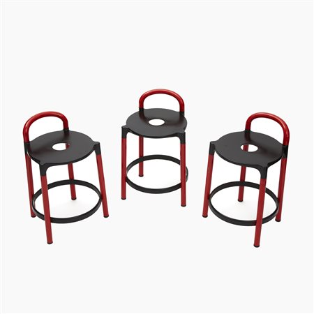 Anna Castelli Ferrieri, sgabelli per Kartell