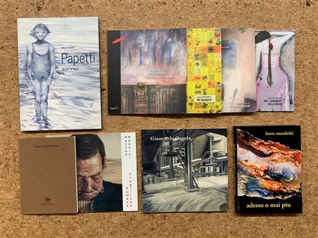 ARTE DEL DOPOGUERRA - Lotto unico di 9 cataloghi