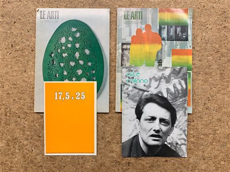RIVISTE D'ARTE MODERNA E CONTEMPORANEA - Lotto unico di 4 storiche riviste