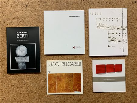 ARTE DEL DOPOGUERRA - Lotto unico di 5 cataloghi