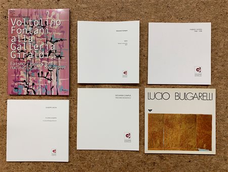 ARTE ITALIANA DEL DOPOGUERRA - Lotto unico di 6 cataloghi
