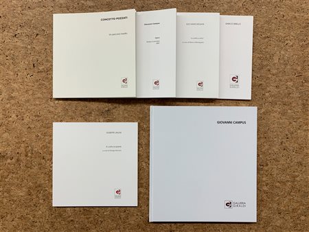 EDIZIONI GALLERIA GIRALDI, LIVORNO - Lotto unico di 6 cataloghi