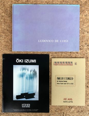 AMELIA ETLINGER, OKI IZUMI E LUDOVICO DE LUIGI - Lotto unico di 3 cataloghi