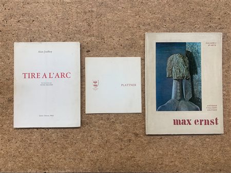 SURREALISMO (BRAUNER, ERNST E PLATTNER) - Lotto unico di 3 cataloghi