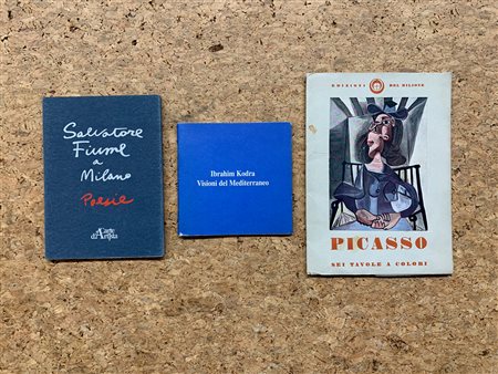 ARTE FIGURATIVA (KODRA, PICASSO, FIUME) - Lotto unico di 3 cataloghi